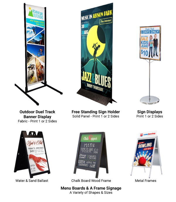 Free Standing Signage